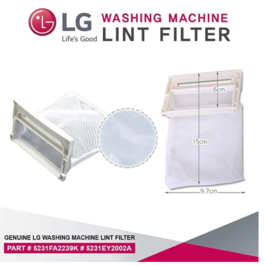 Washing Machine Lint Filter FOR LG  Fuzzy Logic GD.  5231EY2002A